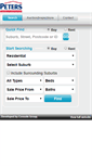 Mobile Screenshot of petersrealestate.com.au
